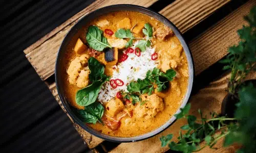 Curry doux de légumes d’hiver