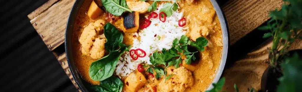 Recette de Curry doux de légumes d’hiver