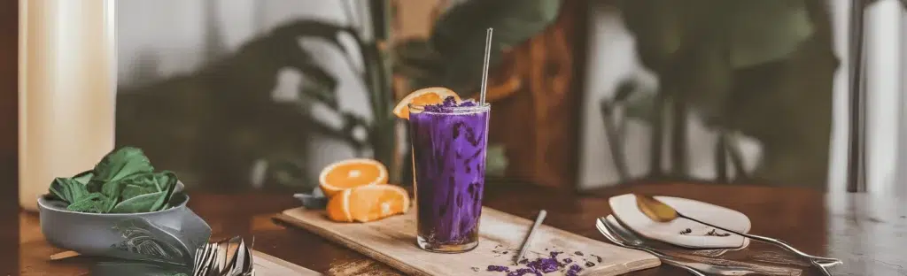 Boisson à la violette selon Hildegarde